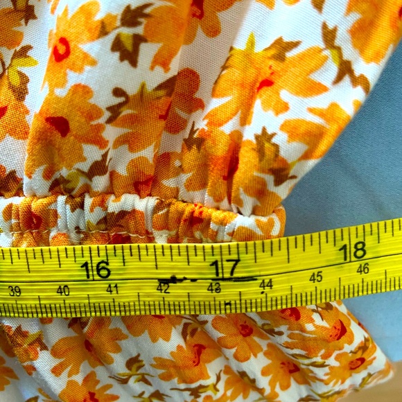 You + All Orange, White & Yellow Floral Dress Size AU20 $20 🧡 - Picture 14 of 16